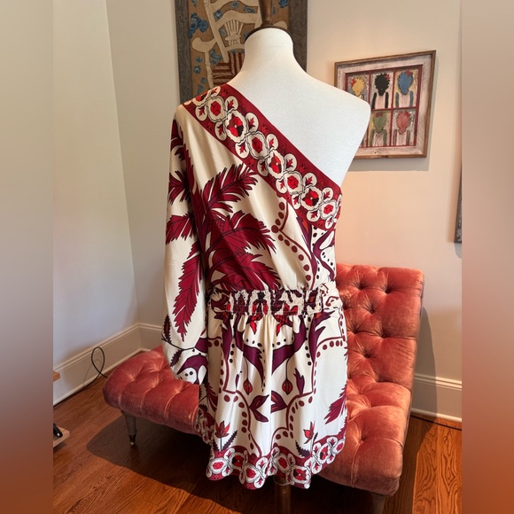 Johanna Ortiz One Shoulder Dress with Bold Print - Picture 7 of 10